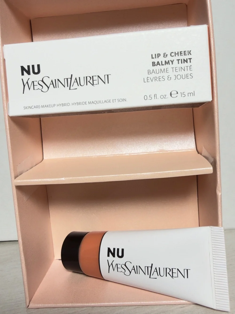 Yves Saint Laurent NU Lip & Cheek Balmy Tint — Peach Nude